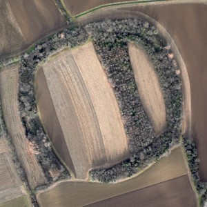 Aerial view of Savalons (orthophoto - credit Helica).