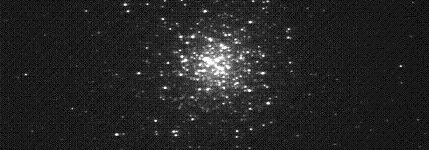 The image of M13 taken by the VT during the Italian earthquake at 3.30am Italian time 