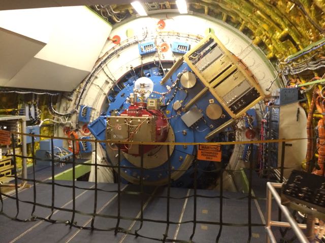 The FORCAST Instrument mounted on the SOFIA telescope (Credit: F. Marchis)